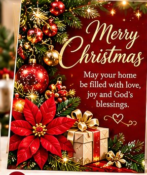 Christmas Blessings Card
