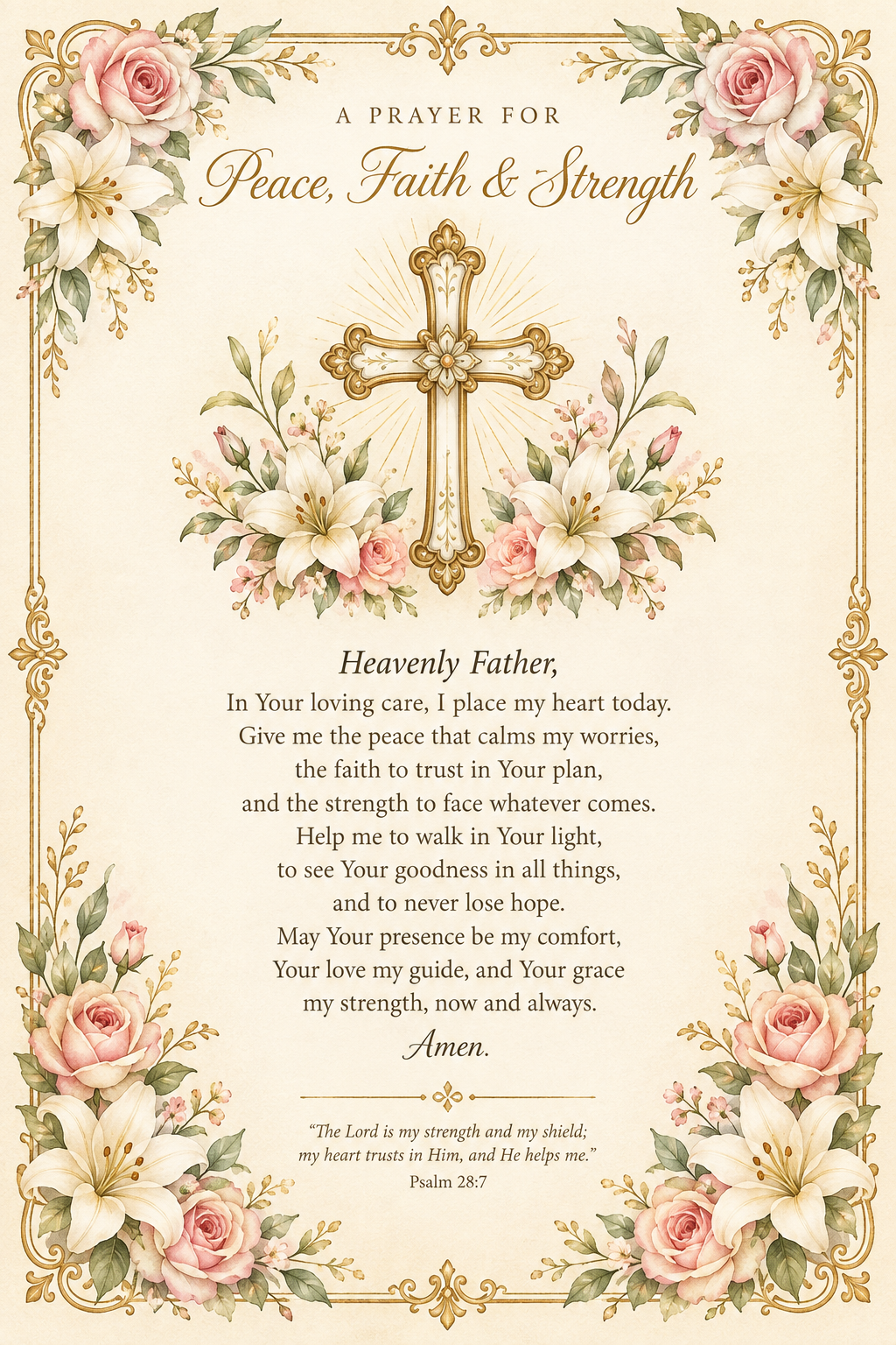 Printable Prayer Cards
