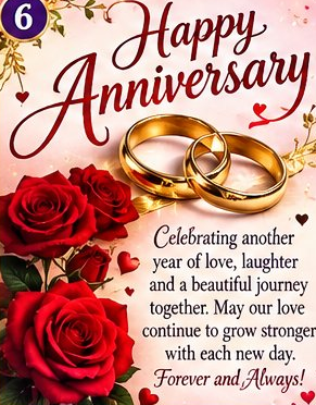 Happy Anniversary Card
