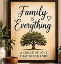 Family Is Everything Wall Art