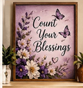 Count Your Blessings Wall Art